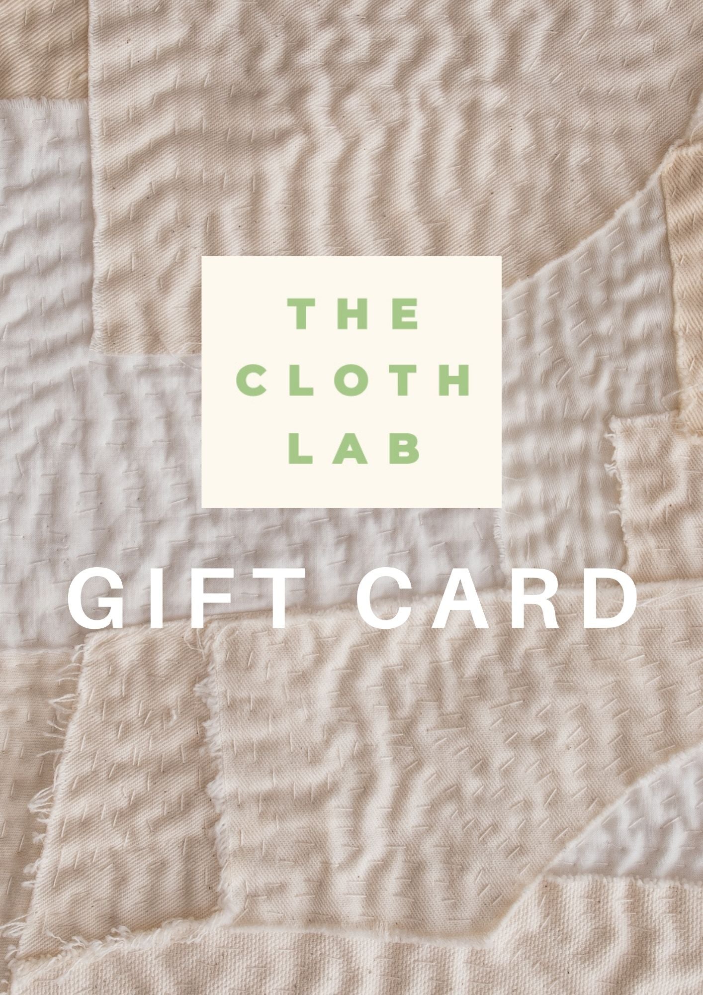 The Cloth Lab - Gift Card