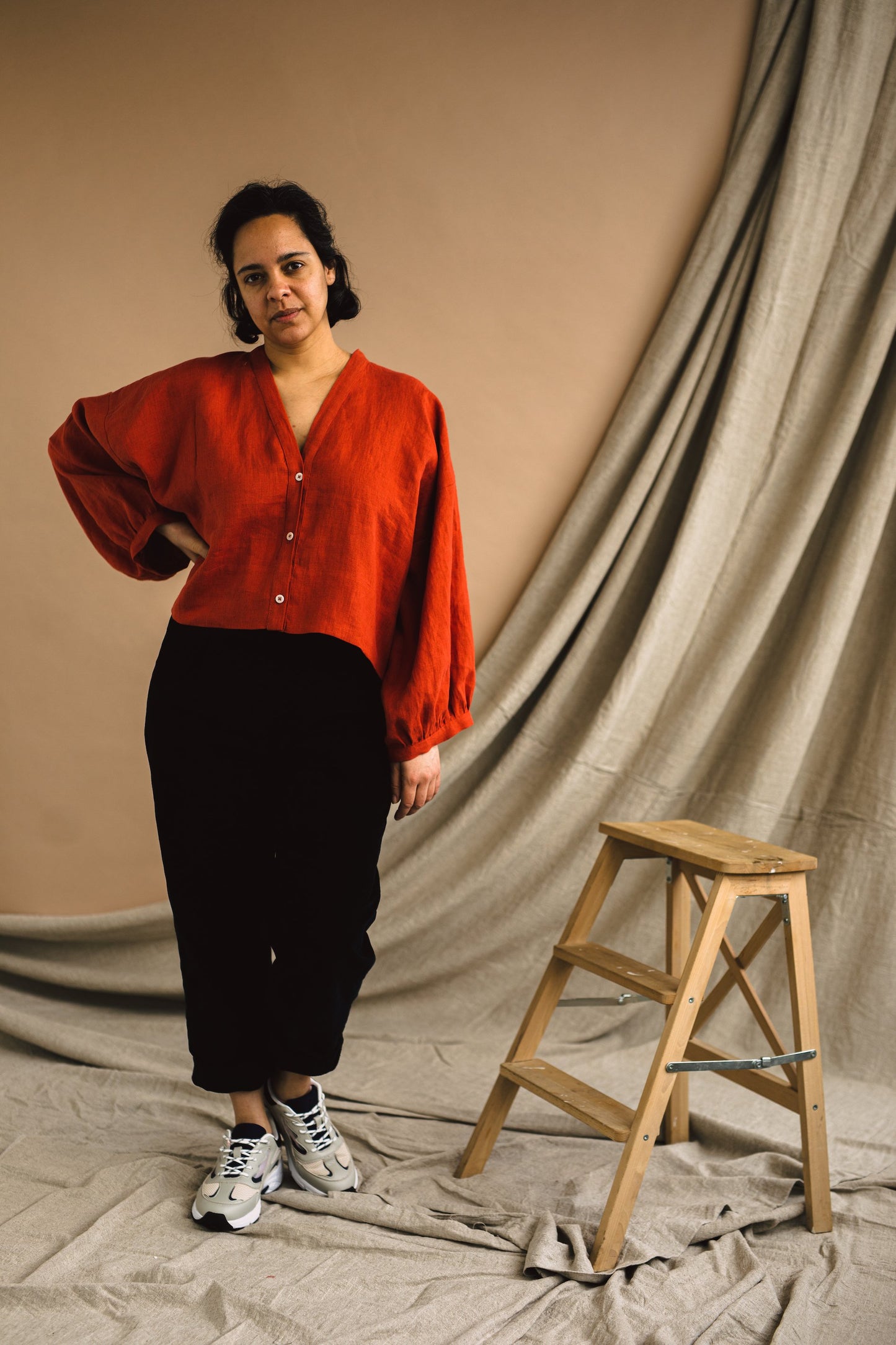 ZW CROPPED SHIRT - BIRGITTA HELMERSSON - PRINTED OR PDF PATTERN