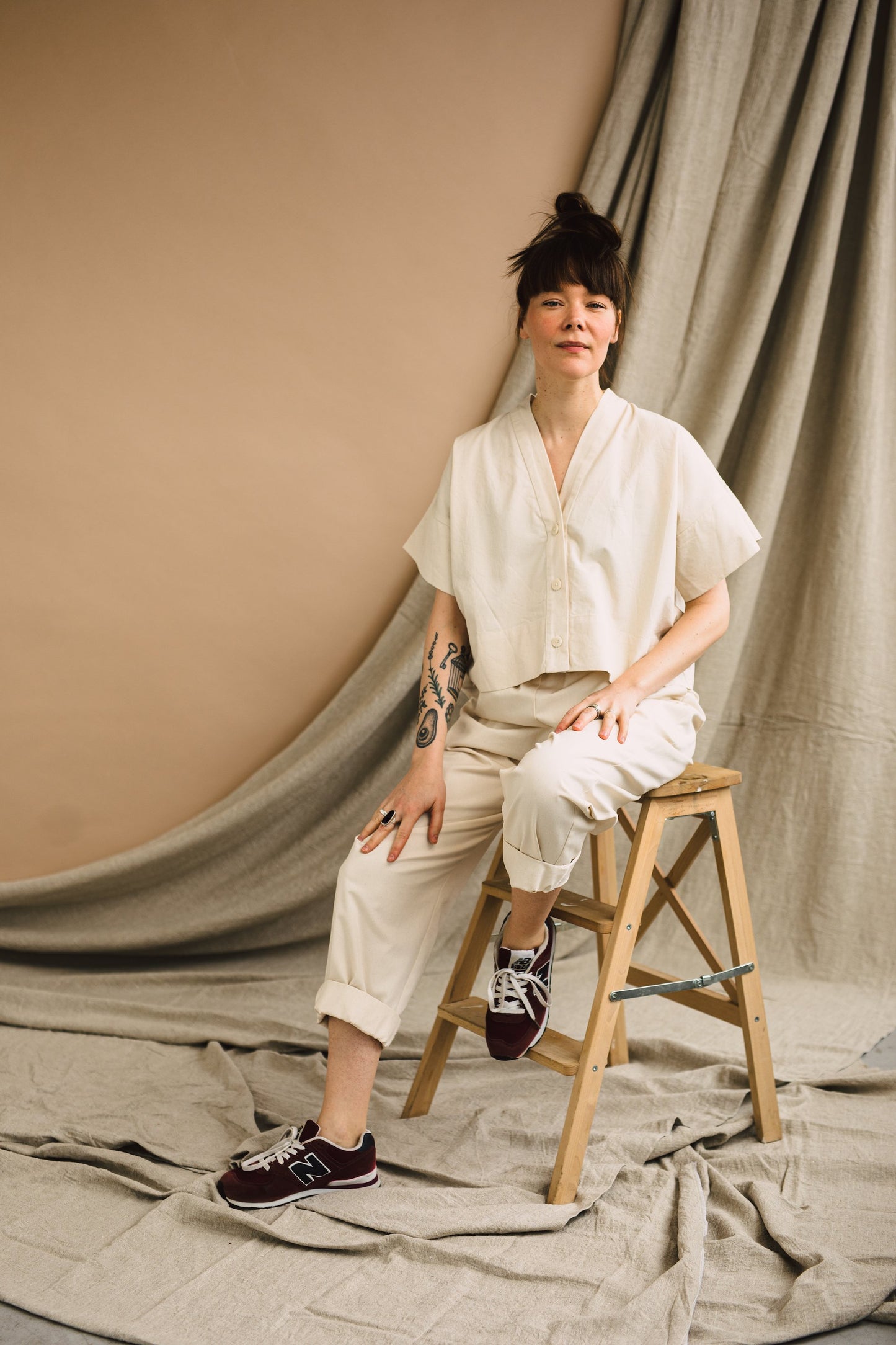 ZW CROPPED SHIRT - BIRGITTA HELMERSSON - PRINTED OR PDF PATTERN