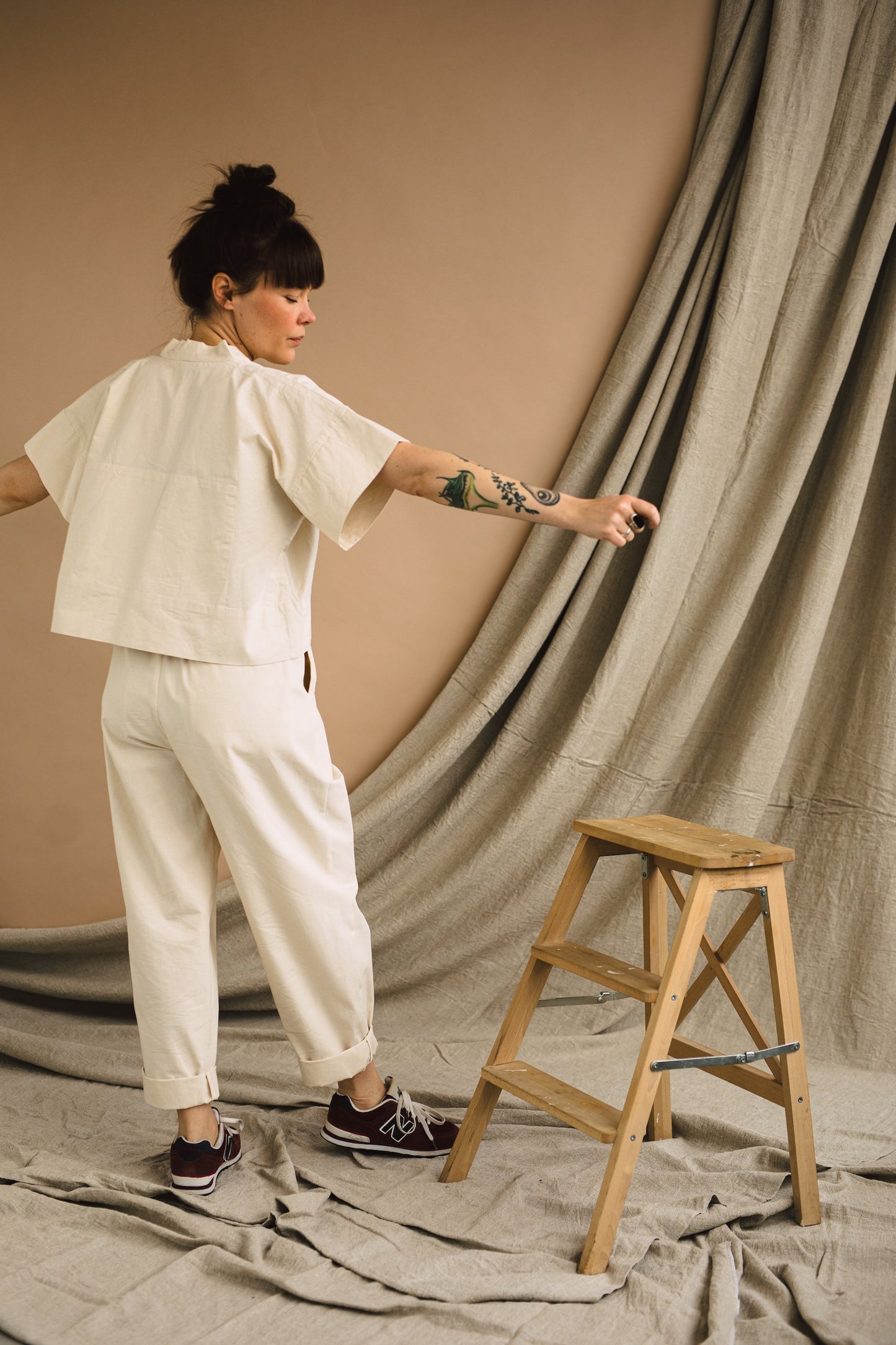 ZW CROPPED SHIRT - BIRGITTA HELMERSSON - PRINTED OR PDF PATTERN
