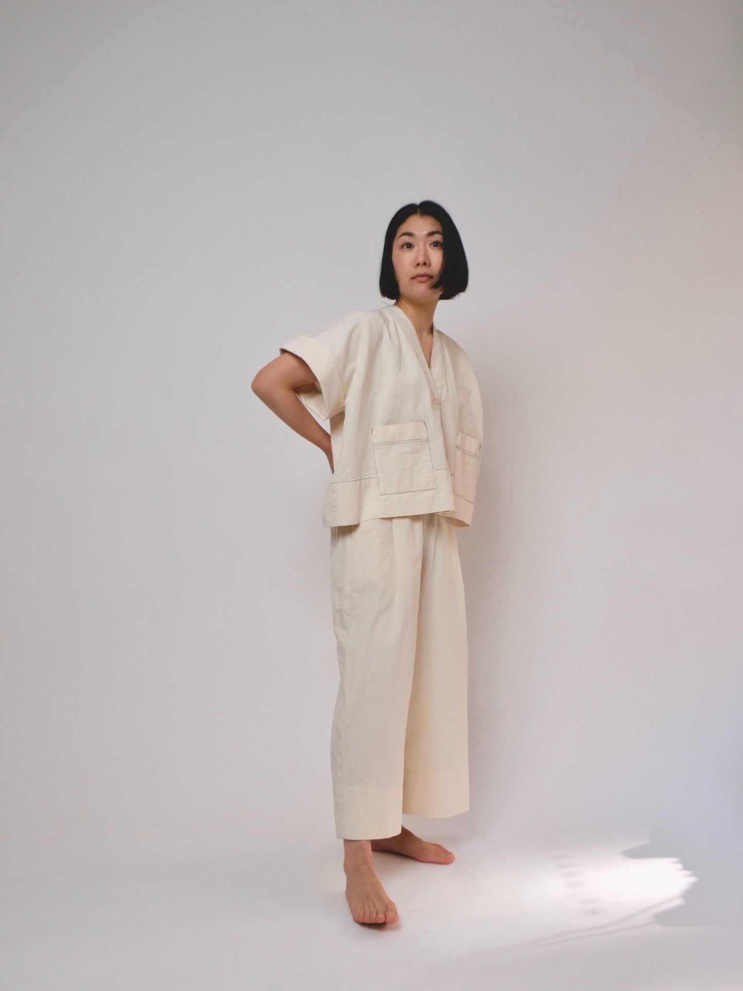 ZW CROPPED SHIRT - BIRGITTA HELMERSSON - PRINTED OR PDF PATTERN