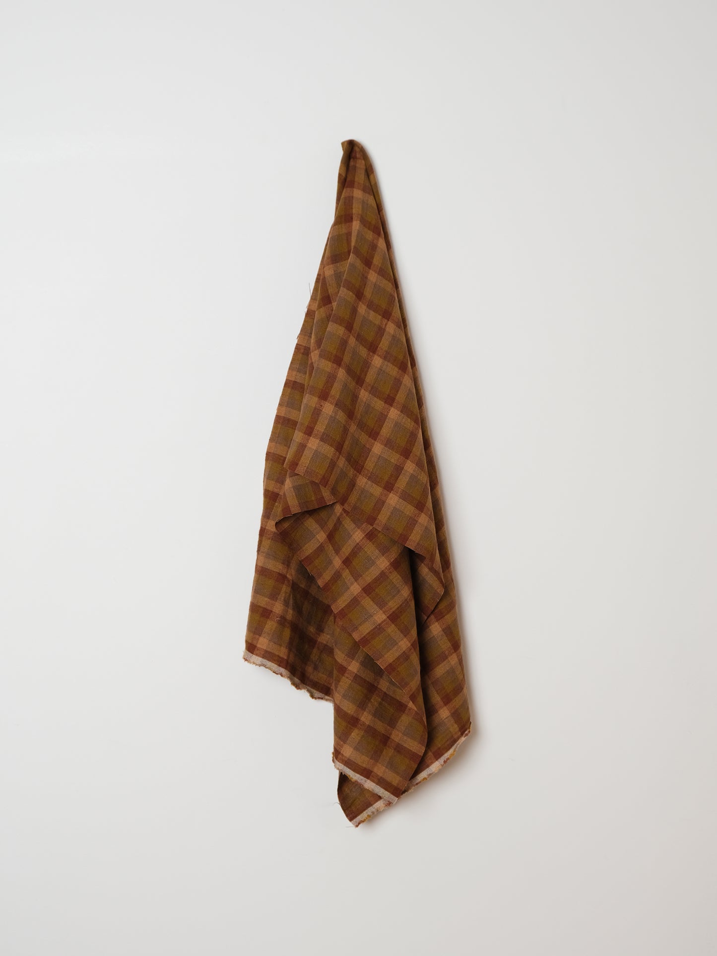 Brown Check Linen - Merchant & Mills - Price per 1/2 Metre
