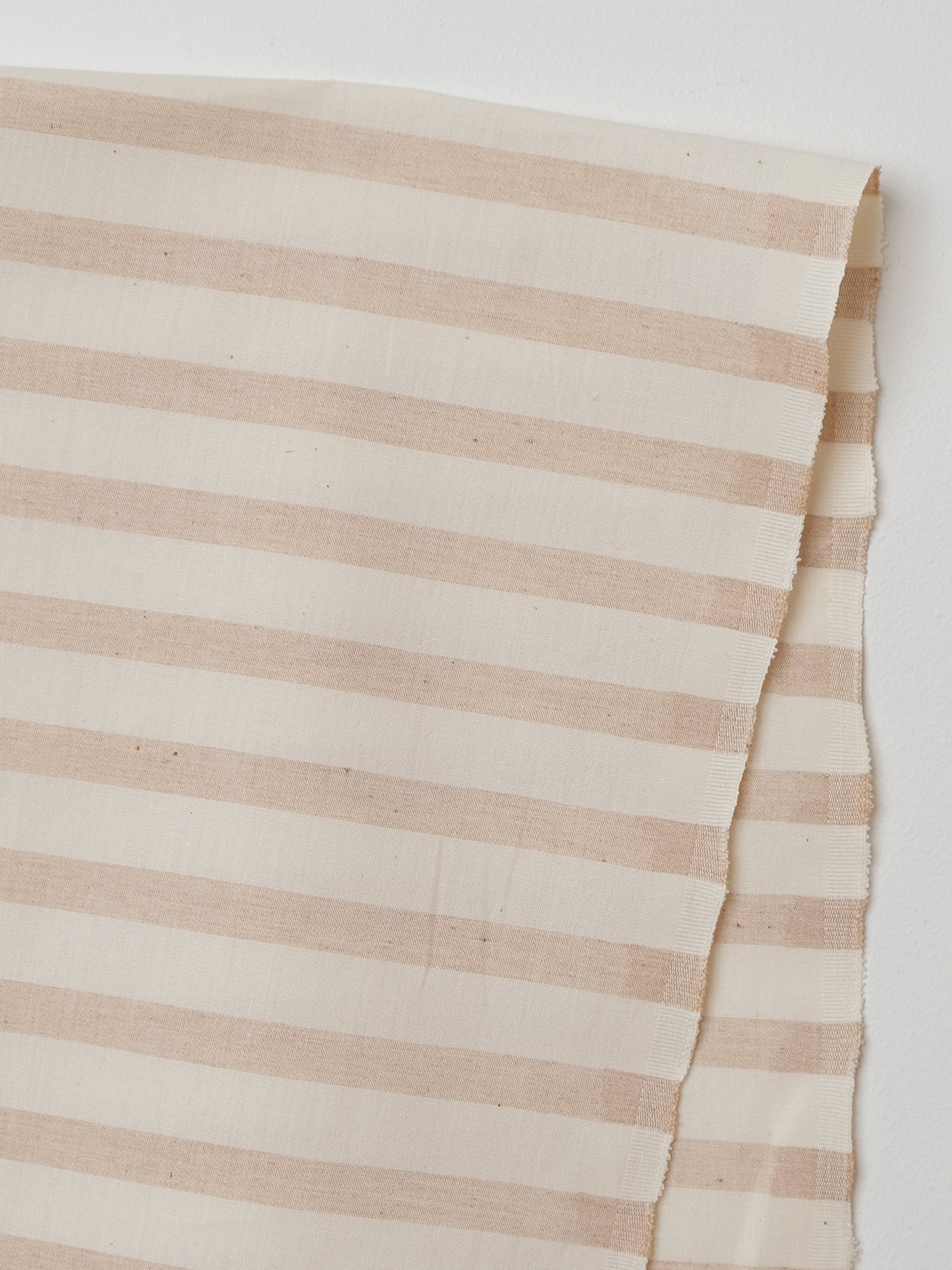 Colour Grown Poplin Strip - Organic Cotton - Price per 1/2 Metre