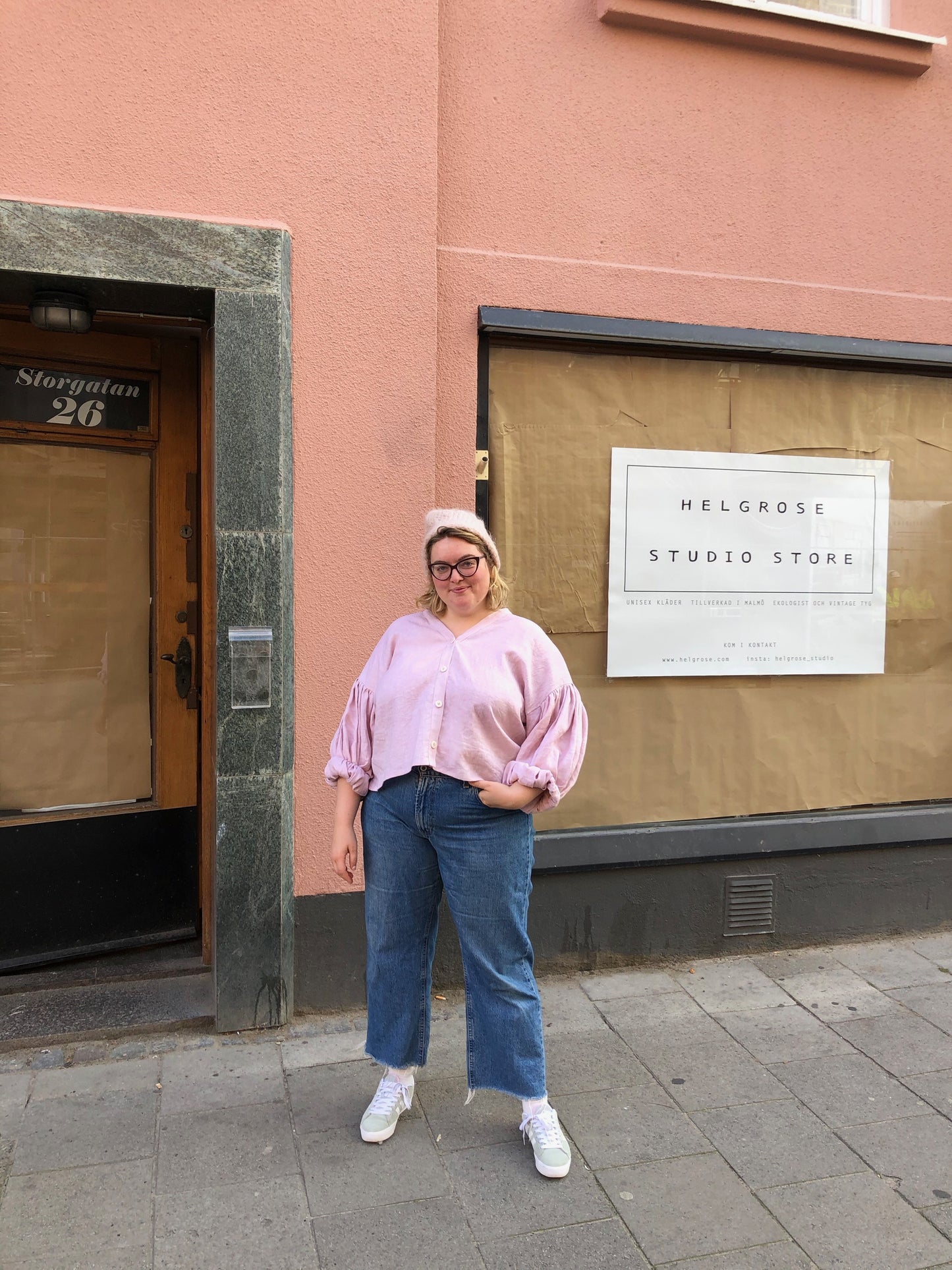 ZW CROPPED SHIRT - BIRGITTA HELMERSSON - PRINTED OR PDF PATTERN