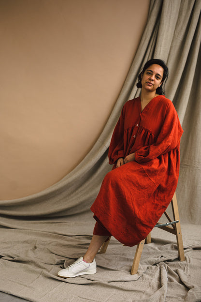 ZW GATHER DRESS - BIRGITTA HELMERSSON - PDF PATTERN