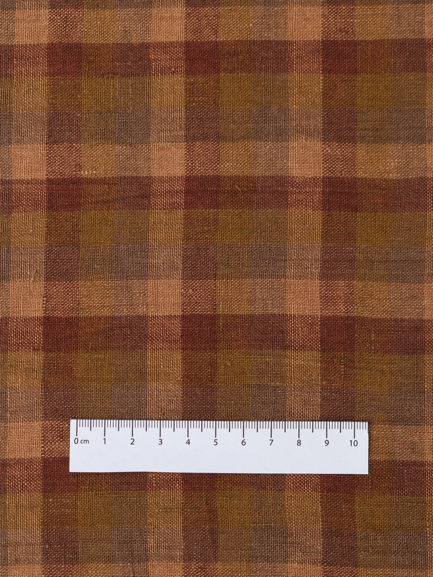 Brown Check Linen - Merchant & Mills - Price per 1/2 Metre
