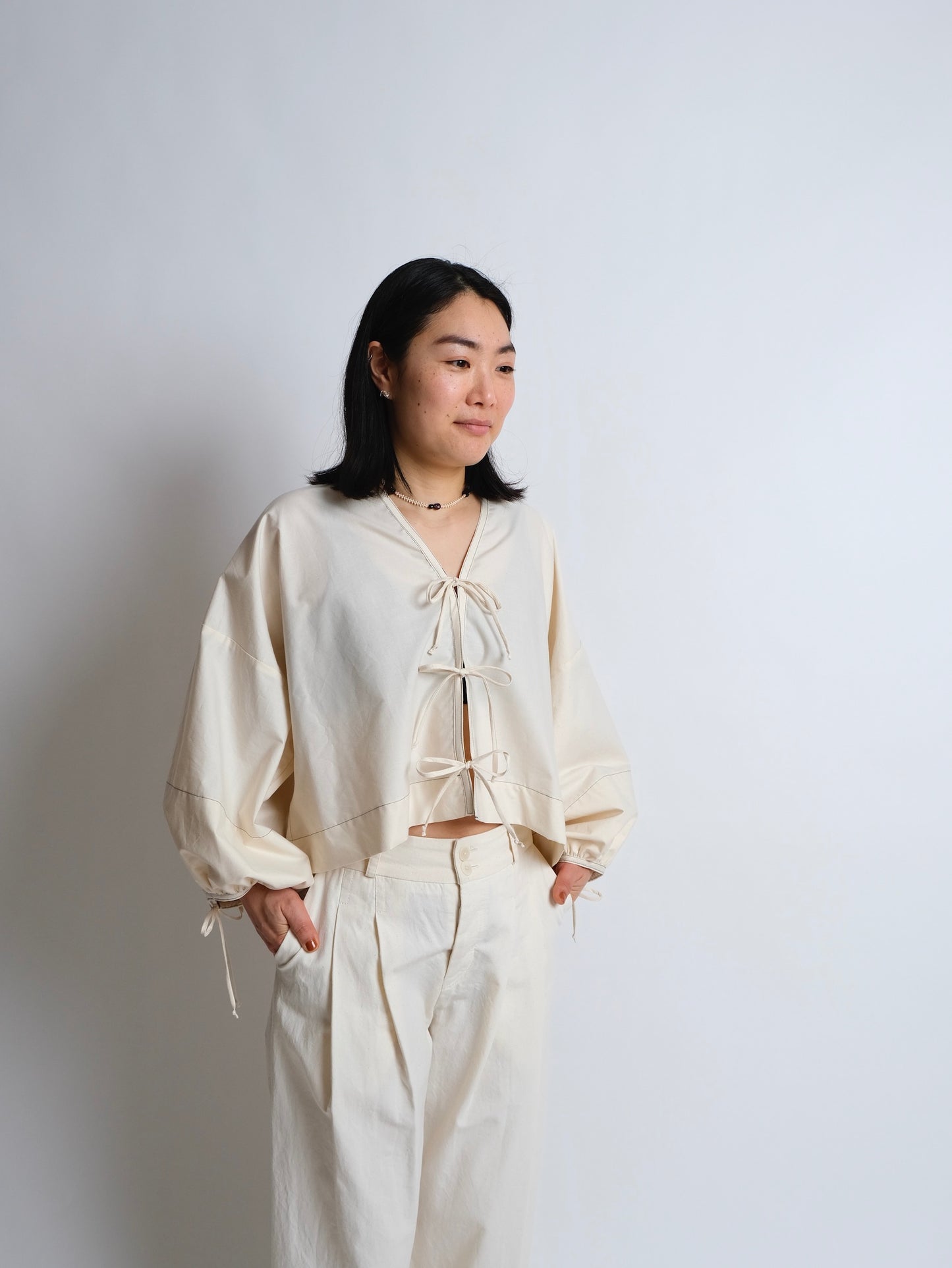 BOW TOP - BIRGITTA HELMERSSON - HACK PDF - ADD ON TO 'ZW CROPPED SHIRT' PATTERN