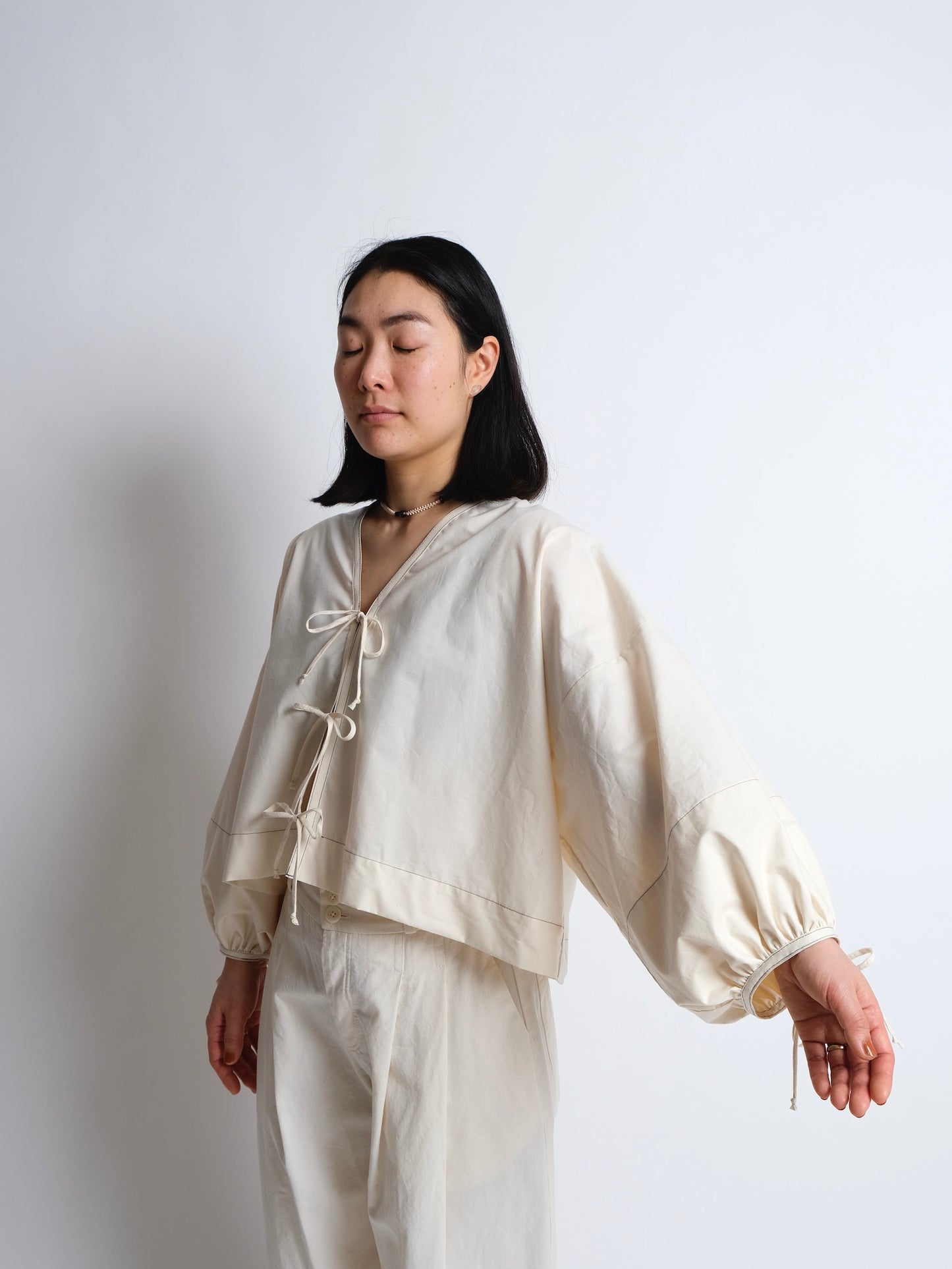 BOW TOP - BIRGITTA HELMERSSON - HACK PDF - ADD ON TO 'ZW CROPPED SHIRT' PATTERN