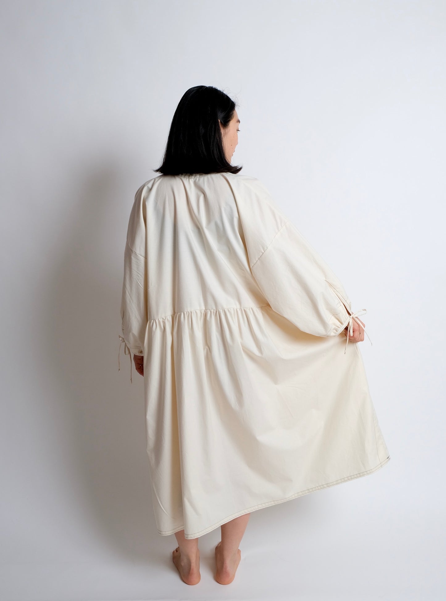 BOW DRESS - BIRGITTA HELMERSSON - HACK PDF -  ADD ON TO 'ZW GATHER DRESS' PATTERN