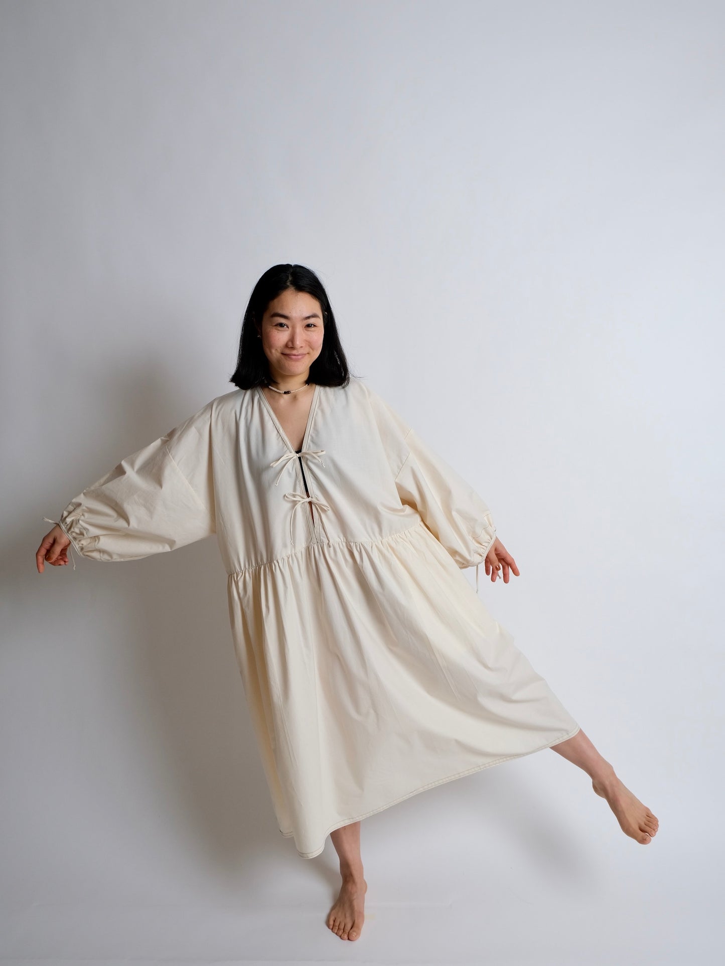 BOW DRESS - BIRGITTA HELMERSSON - HACK PDF -  ADD ON TO 'ZW GATHER DRESS' PATTERN