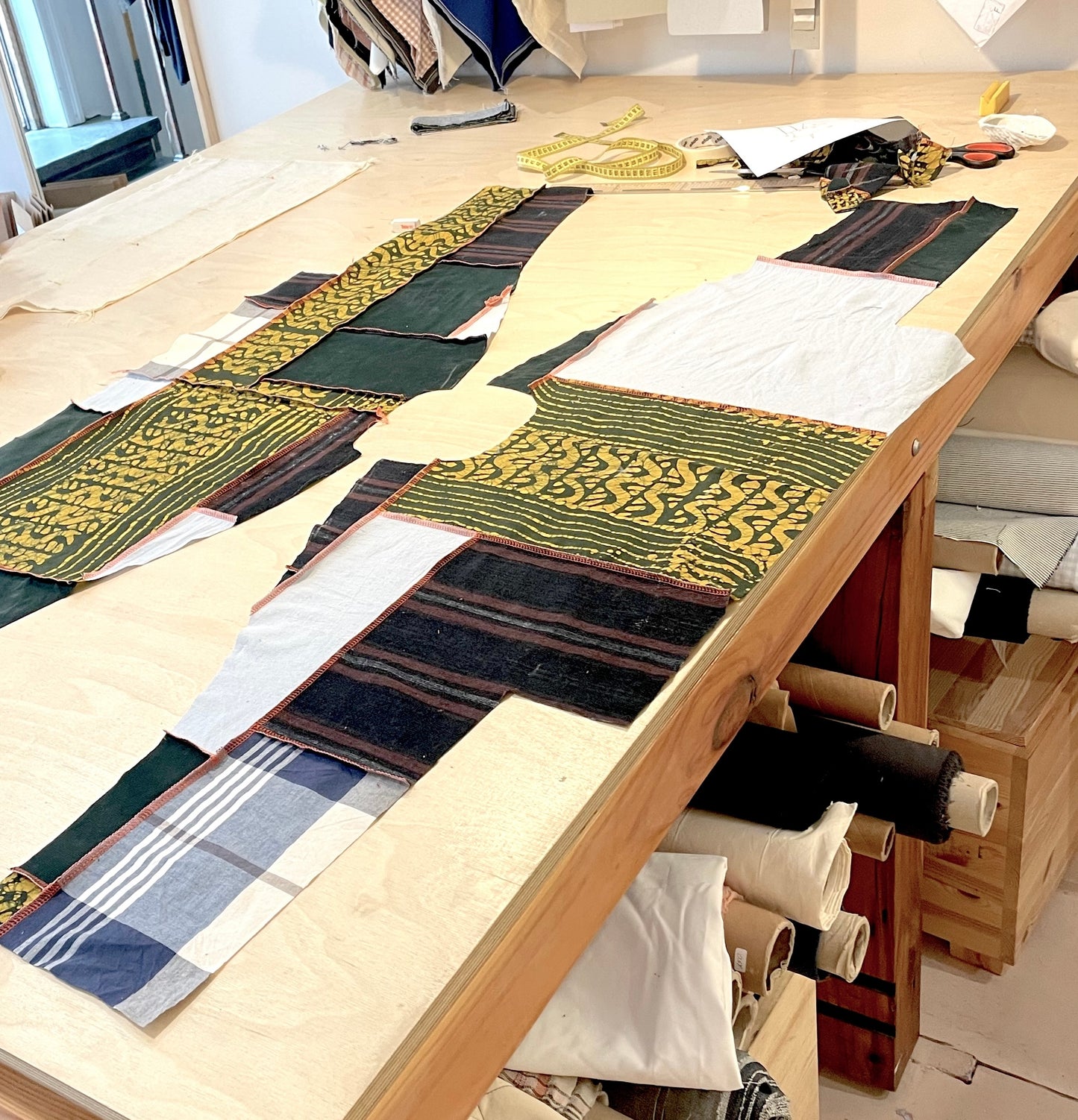 Zero Waste Patterns: PATCHWORK SHIRT: Oct 4 & 18
