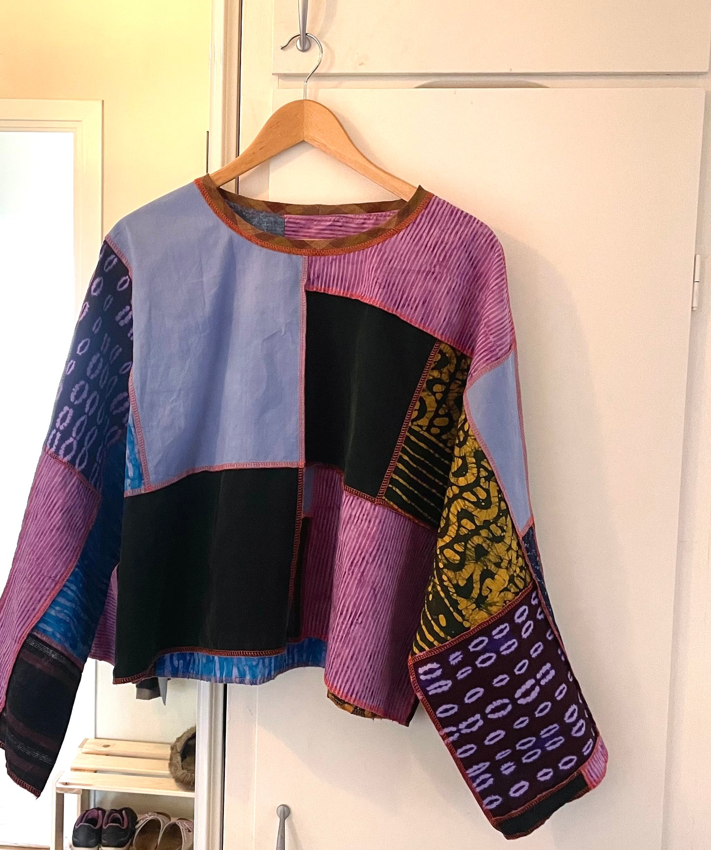 Zero Waste Patterns: PATCHWORK SHIRT: Oct 4 & 18