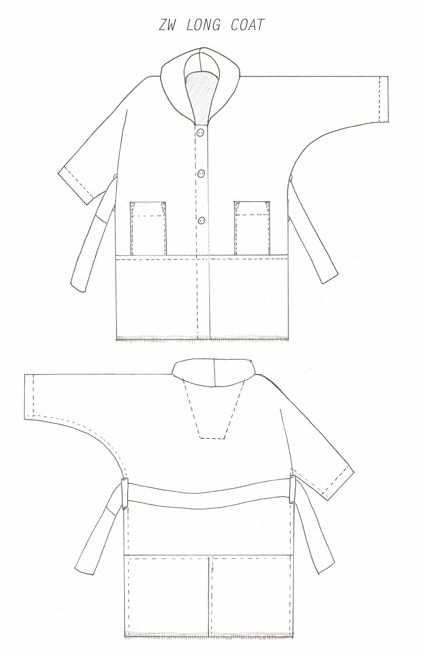 ZW COAT - BIRGITTA HELMERSSON - PDF PATTERN