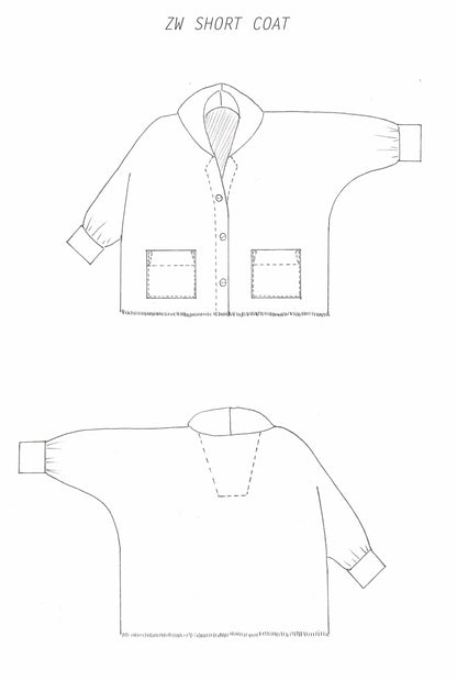 ZW COAT - BIRGITTA HELMERSSON - PDF PATTERN