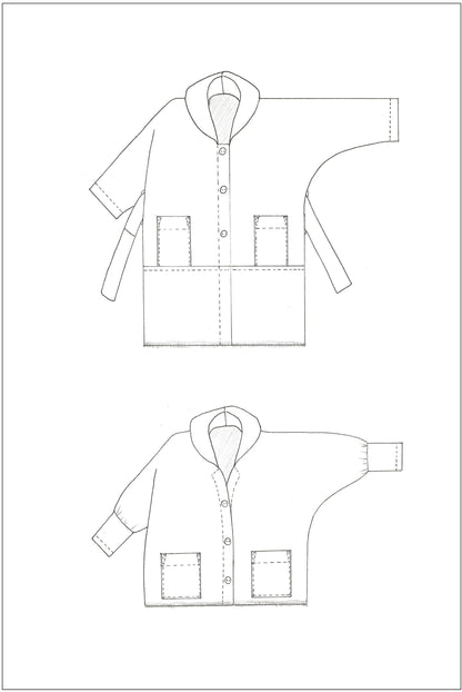 ZW COAT - BIRGITTA HELMERSSON - PDF PATTERN