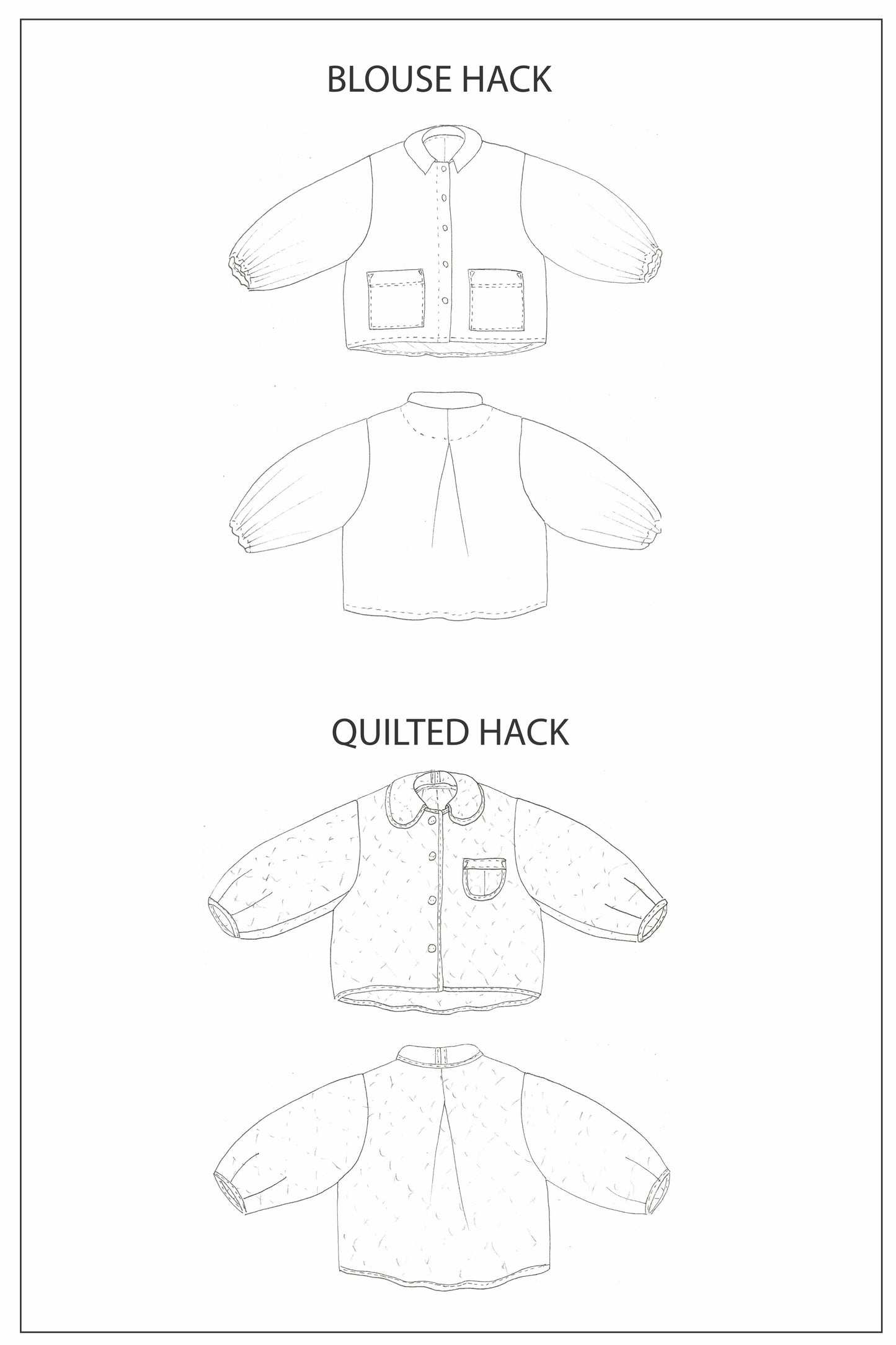 ZW BELL JACKET - BIRGITTA HELMERSSON - PDF PATTERN