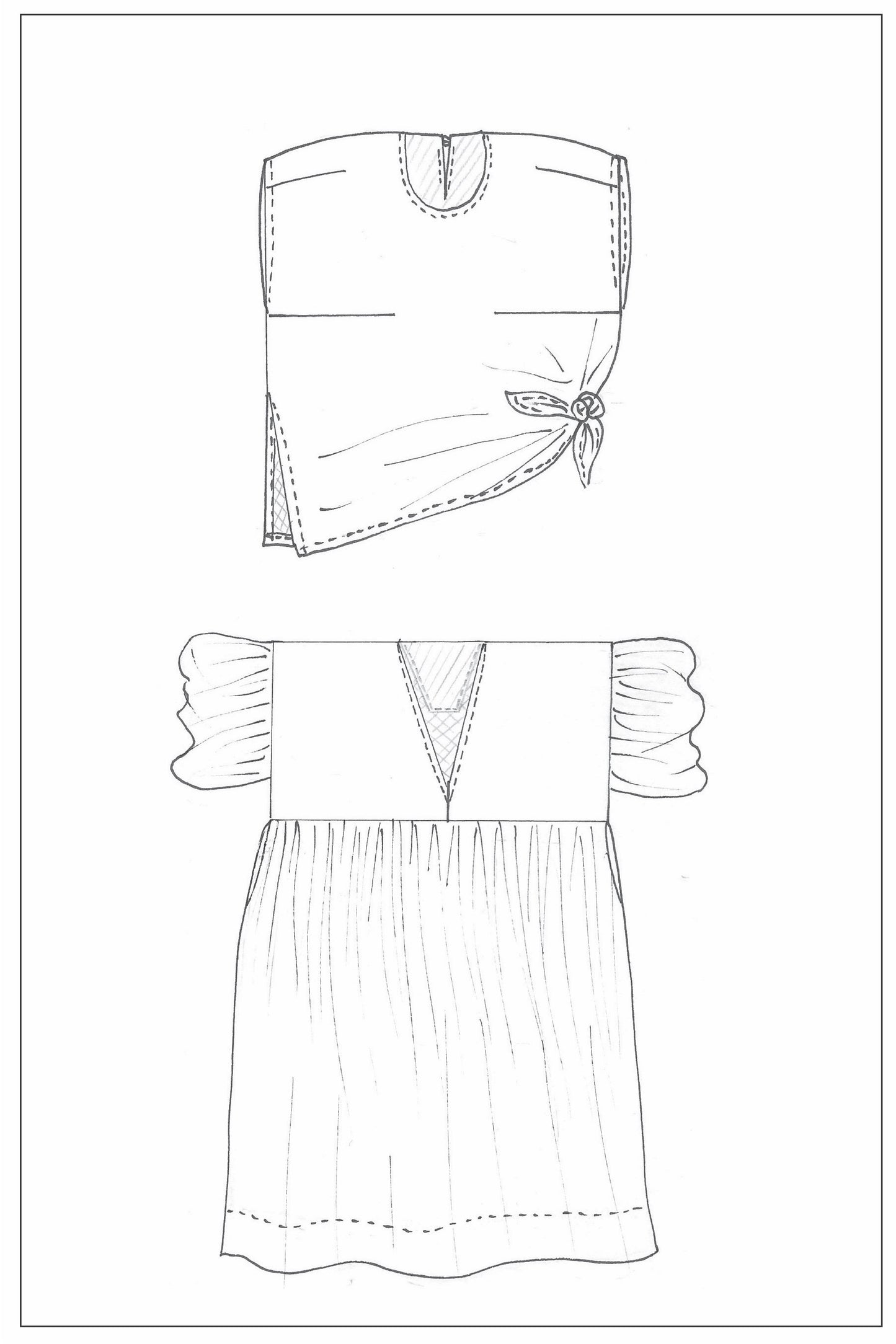 ZW SOFT BLOUSE - BIRGITTA HELMERSSON - PDF PATTERN