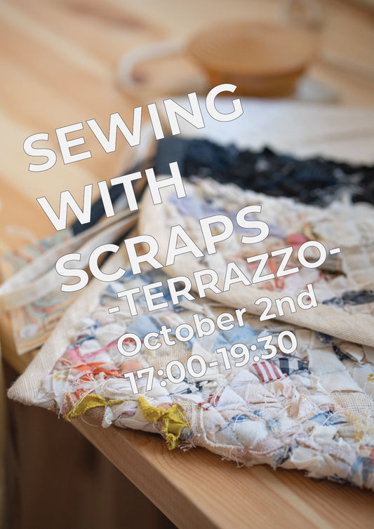 All levels : Sewing with Scraps - TERRAZZO