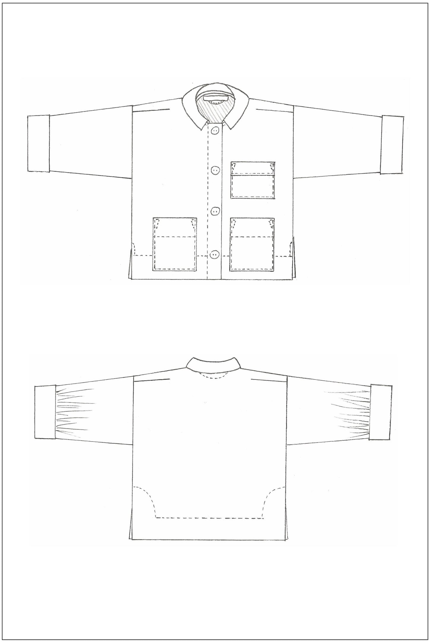 ZW WORKWEAR JACKET - BIRGITTA HELMERSSON - PDF PATTERN