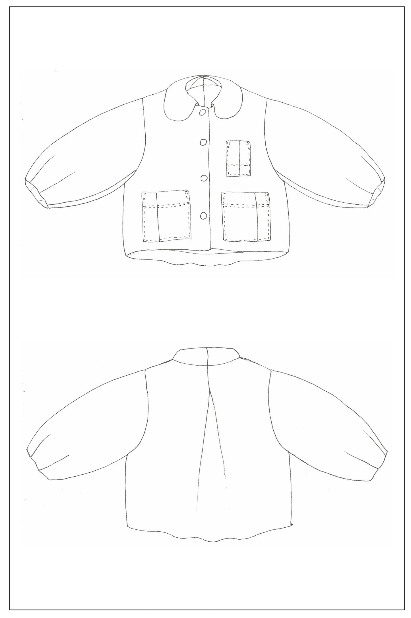 ZW BELL JACKET - BIRGITTA HELMERSSON - PDF PATTERN
