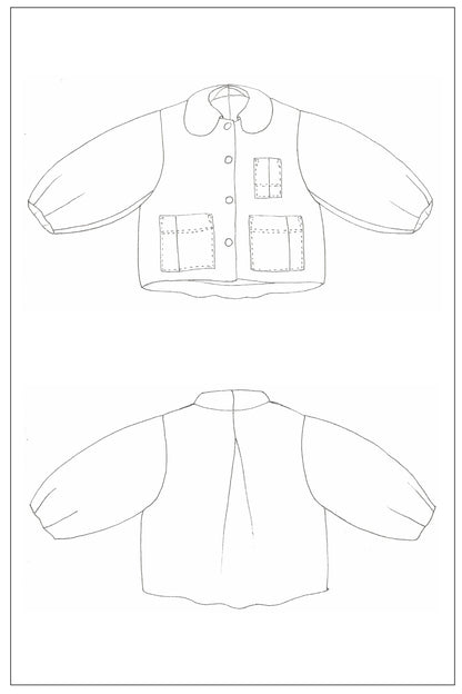 ZW BELL JACKET - BIRGITTA HELMERSSON - PDF PATTERN