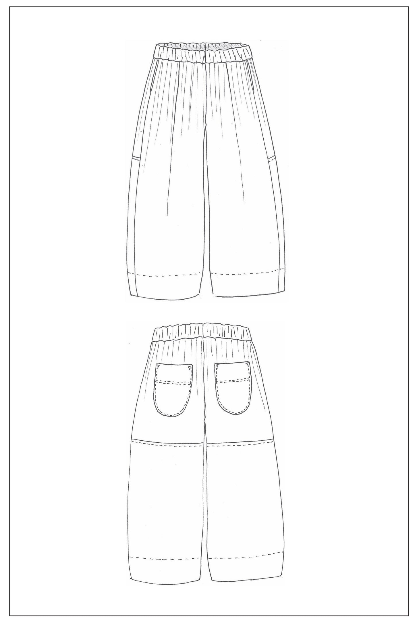 ZW BLOCK PANT - BIRGITTA HELMERSSON - PDF PATTERN