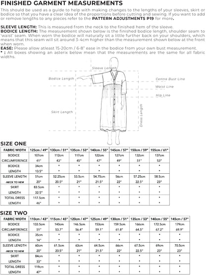 ZW GATHER DRESS - BIRGITTA HELMERSSON - PDF PATTERN